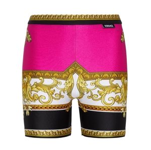 NWT Versace Renaissance Biker Short Size 44 Retails $375